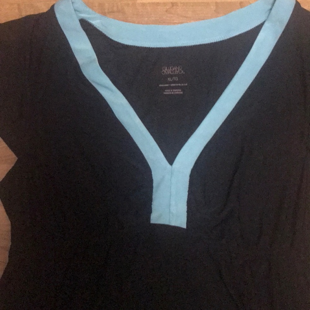 Gilligan & O’Malley Black PJ Set-XL - Picture 3 of 6